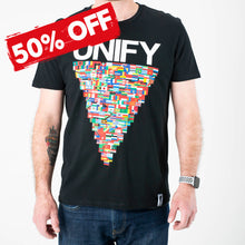 Load image into Gallery viewer, R&S Records UNIFY T-Shirt - Black