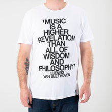 Load image into Gallery viewer, R&S Records Beethoven T-Shirt - White
