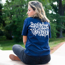 Load image into Gallery viewer, R&amp;S Records Graffiti Unisex T-shirt - Navy
