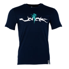 Load image into Gallery viewer, R&amp;S Records Graffiti Unisex T-shirt - Navy
