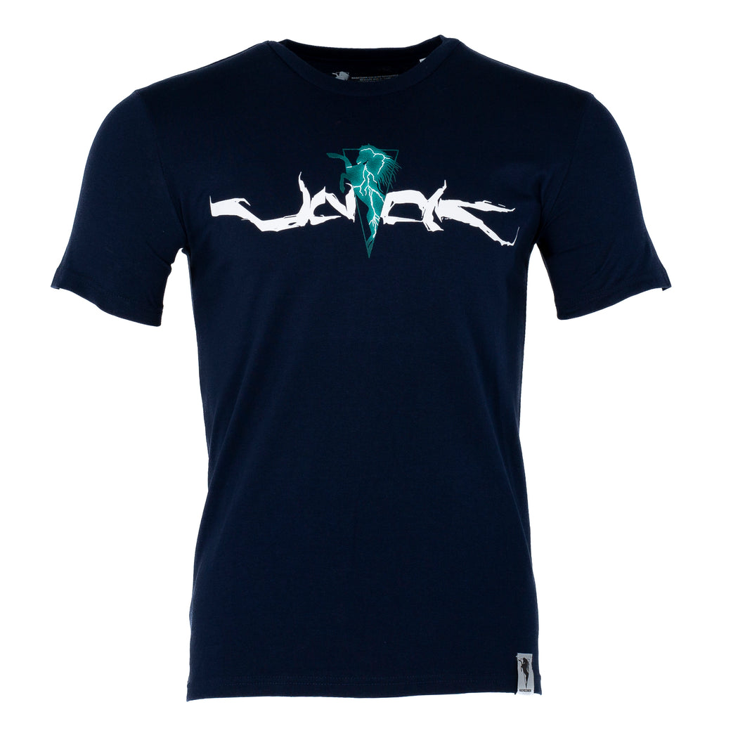 R&S Records Graffiti Unisex T-shirt - Navy