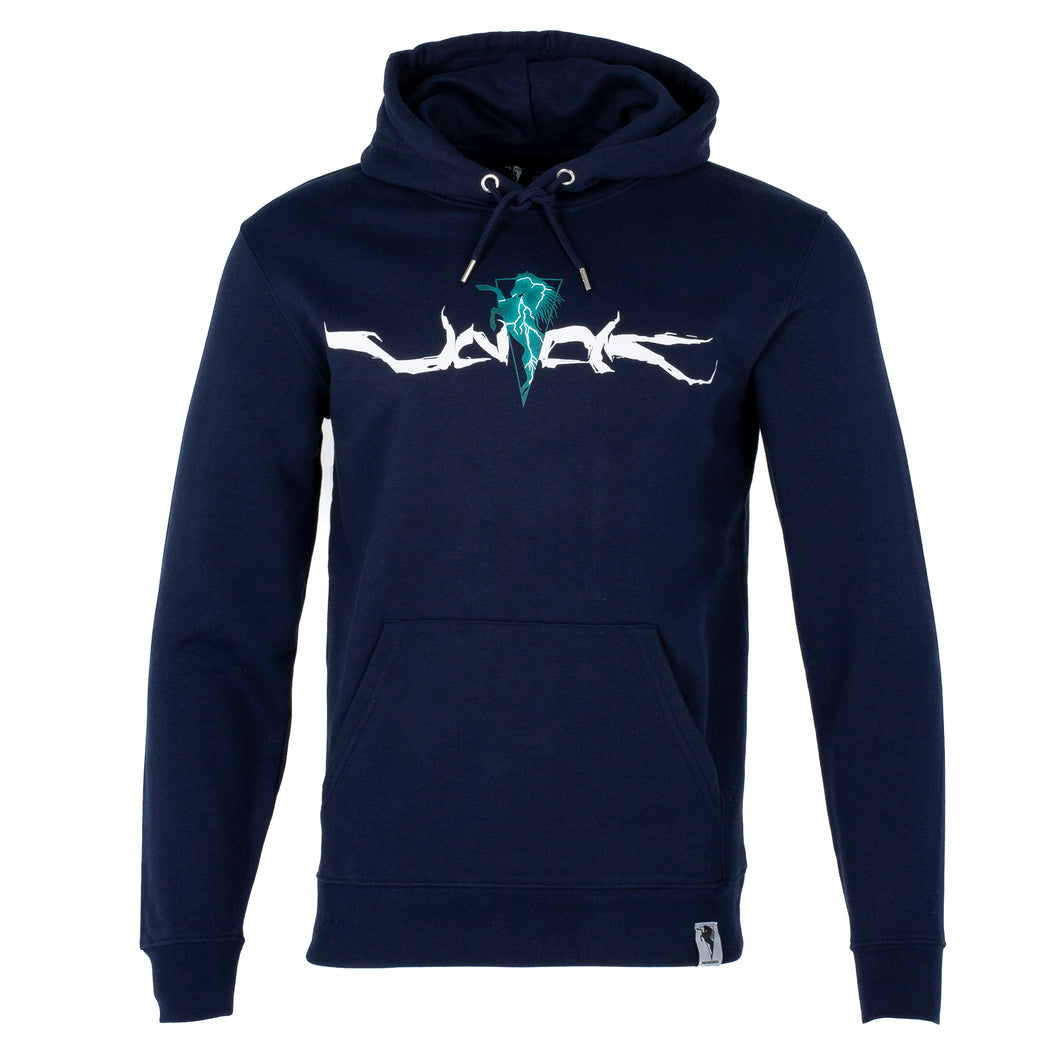 R&S Records Graffiti Unisex Hoodie - Navy