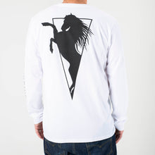 Load image into Gallery viewer, R&amp;S Records In Order To Dance Long Sleeve T-shirt - White
