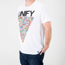 Load image into Gallery viewer, R&amp;S Records UNIFY T-Shirt - White
