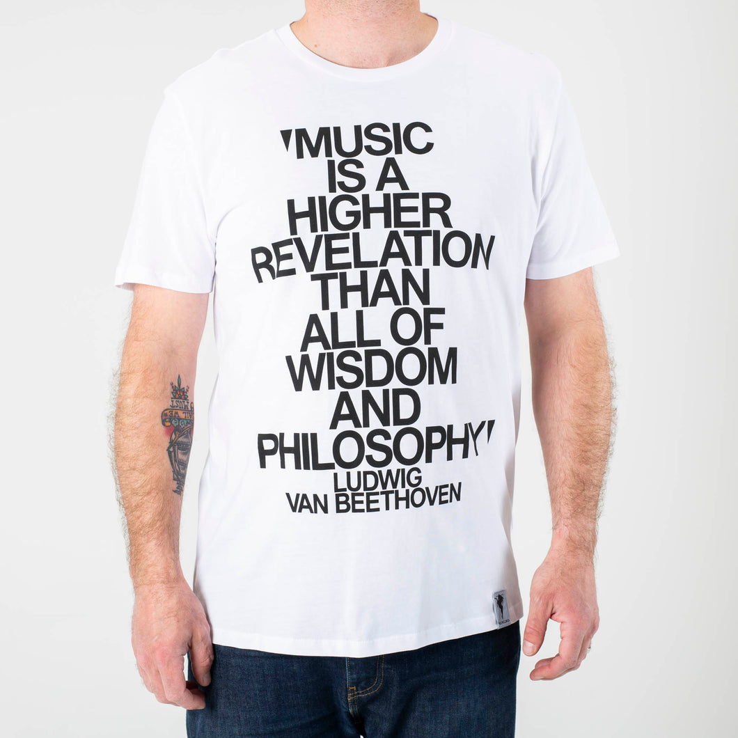 R&S Records Beethoven T-Shirt - White
