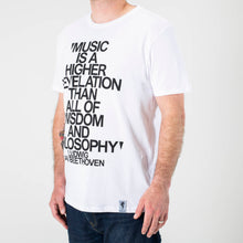 Load image into Gallery viewer, R&amp;S Records Beethoven T-Shirt - White
