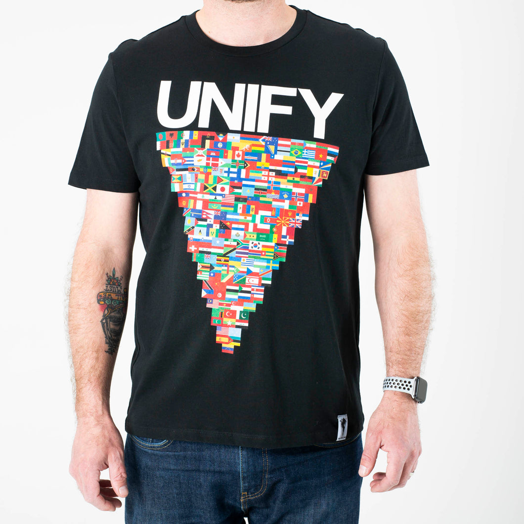 R&S Records UNIFY T-Shirt - Black